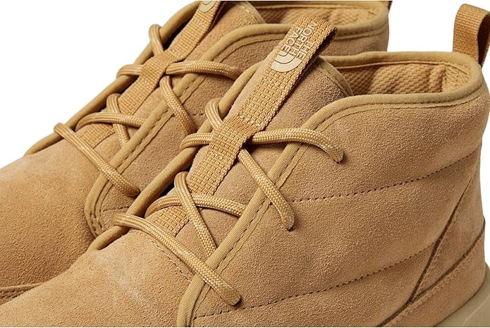 THE NORTH FACE Men's Never Stop Exploring Chukka Suede Almond Butter/Warm Sand 12.5 Medium