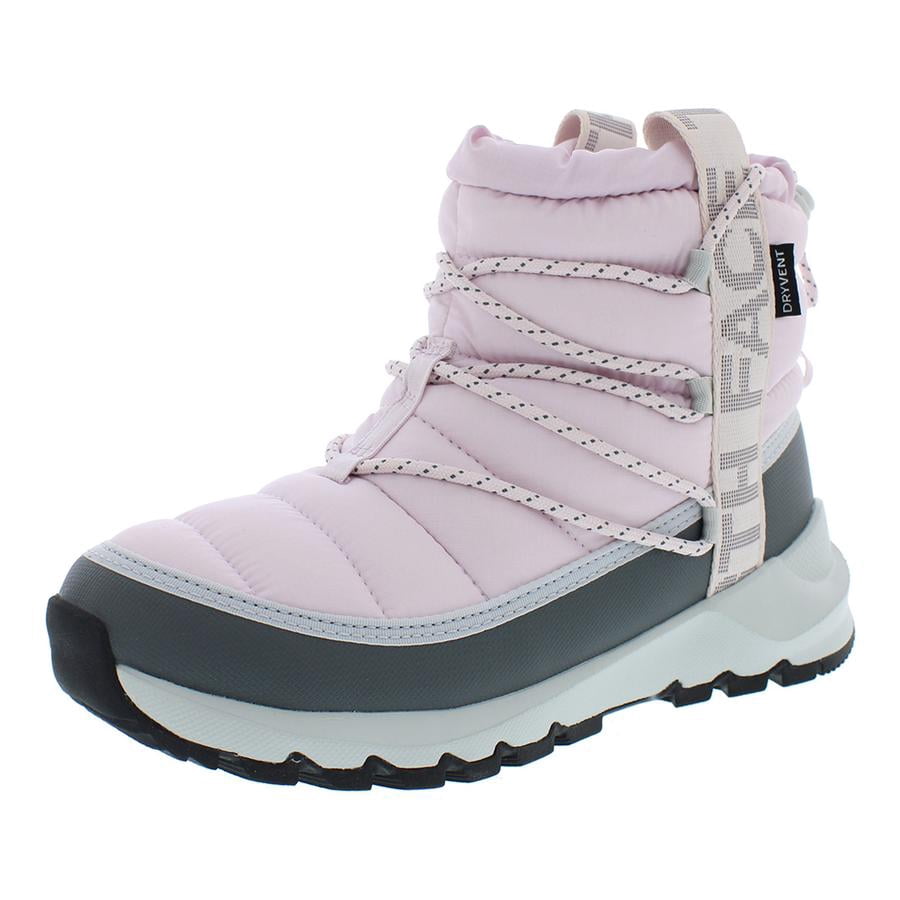 The North Face Thermoball Lace Up WP Boot Womens Shoes Size 6, Color: Lavander Fog/Vanadis Grey