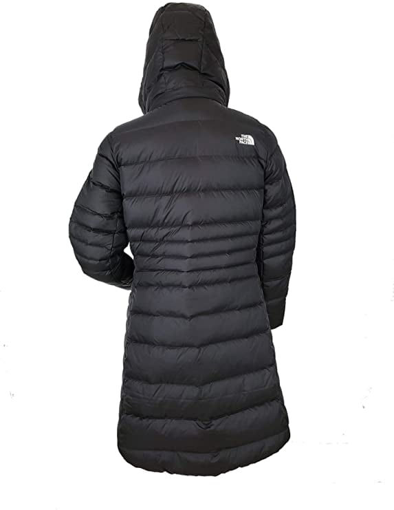 The North Face Women's Metro 2 Parka Down Winter Long Hooded Puffer Jacket (Small)