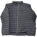 Pre-Owned The North Face Stretch Goose-Down Quilted Water Repellant Jacket in Black Nylon