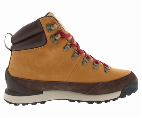 The North Face Back To Berkeley IV Waterproof Leather Boot Mens Shoes Size 8.5, Color: Almond Butter/Demitasse Brown