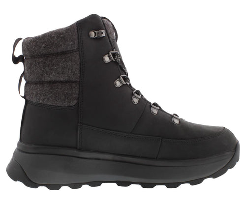 The North Face Bergen Leather Mens Shoes Size 10, Color: Black