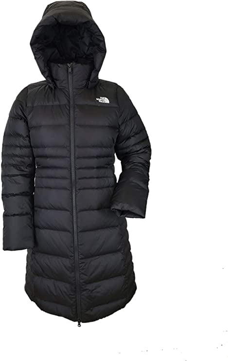 The North Face Women's Metro 2 Parka Down Winter Long Hooded Puffer Jacket (Small)