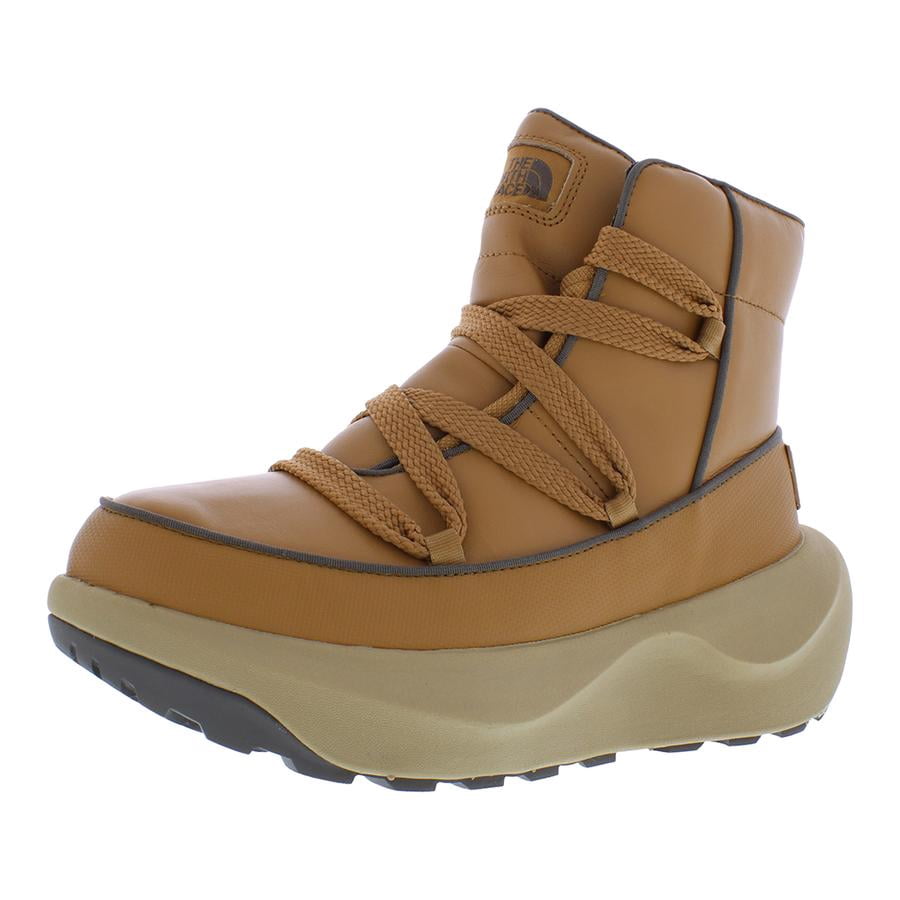 The North Face Halseigh Thermoball Lace Womens Shoes Size 7, Color: Almond Butter/Flaconbrown