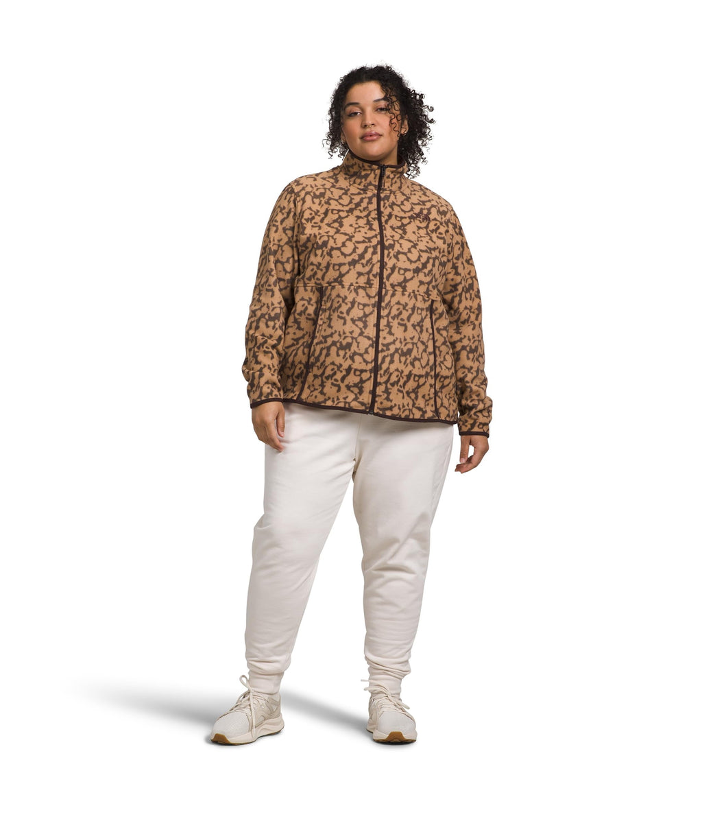 THE NORTH FACE Womens Alpine Polartec 100 Jacket Dye Print S