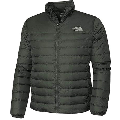 The North Face Flare 2 NF0A55XG21L Puffer Jacket Men's M Green Full Zip APP1143