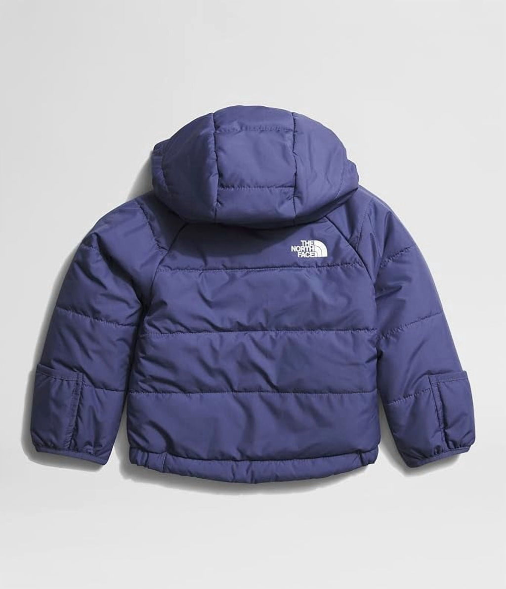 The North Face Reversible Perrito Hooded Jacket (Infant) Cave Blue 12-18 Months