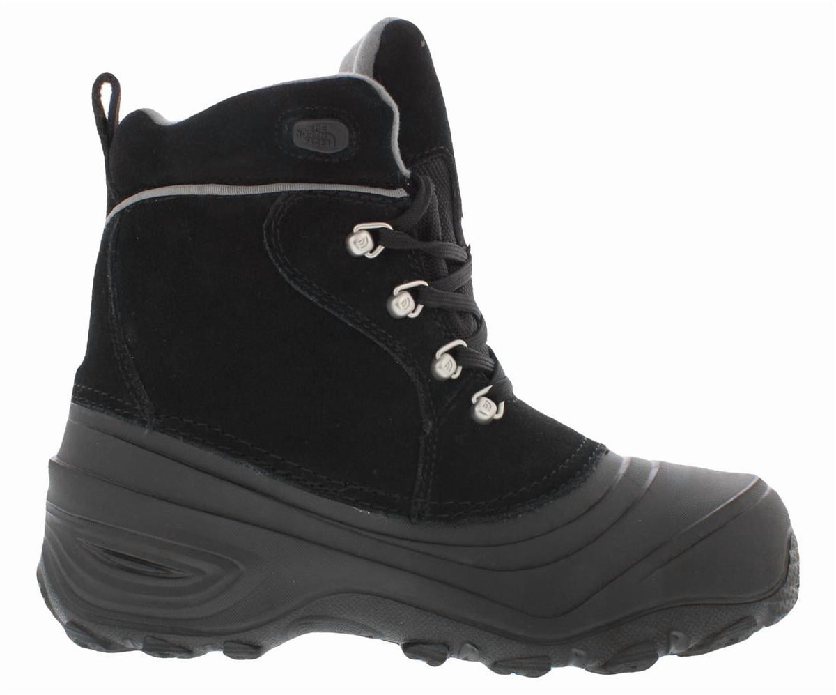 The North Face Chilkat Lace II Boys Shoes Size 2, Color: Tnf Black/Zinc Grey