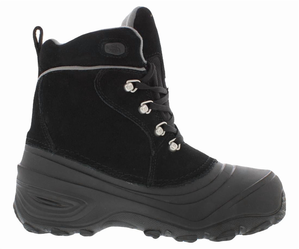 The North Face Chilkat Lace II Boot GS Boys Shoes Size 5, Color: Tnf Black/Zinc Grey