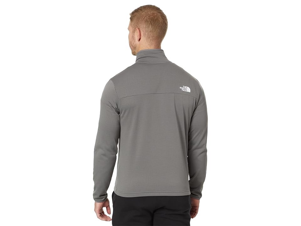 THE NORTH FACE Men's Cedar Trail Grid Fleece Full Zip Jacket, Smoked Pearl, Medium