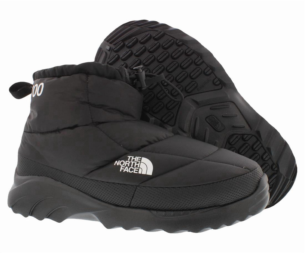 The North Face Nuptse Traction Chukka Boot Unisex Shoes Size 12, Color: Tnf Black/Tnf Black