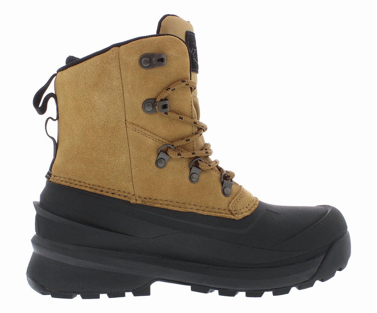 The North Face Chilkat V Lace Waterproof Boot Mens Shoes Size 12, Color: Utility Brown/Tnf Black
