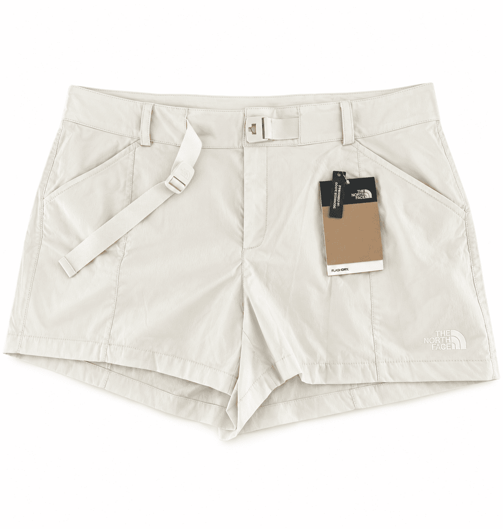 THE NORTH FACE Women's Paramount Trail Hiking Shorts, Vintage White, 16 Regular