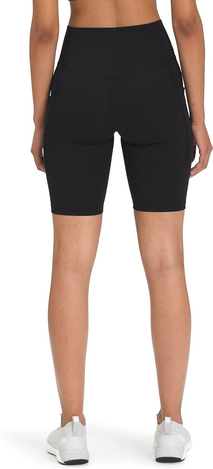 The North Face Motivation High Waist Pocket Short Tights Black Size S MSRP $55