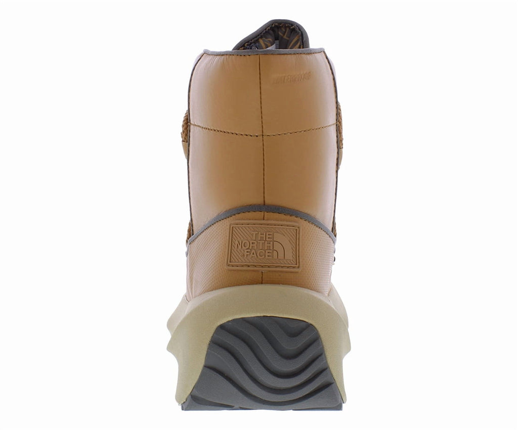 The North Face Halseigh Thermoball Lace Womens Shoes Size 7, Color: Almond Butter/Flaconbrown