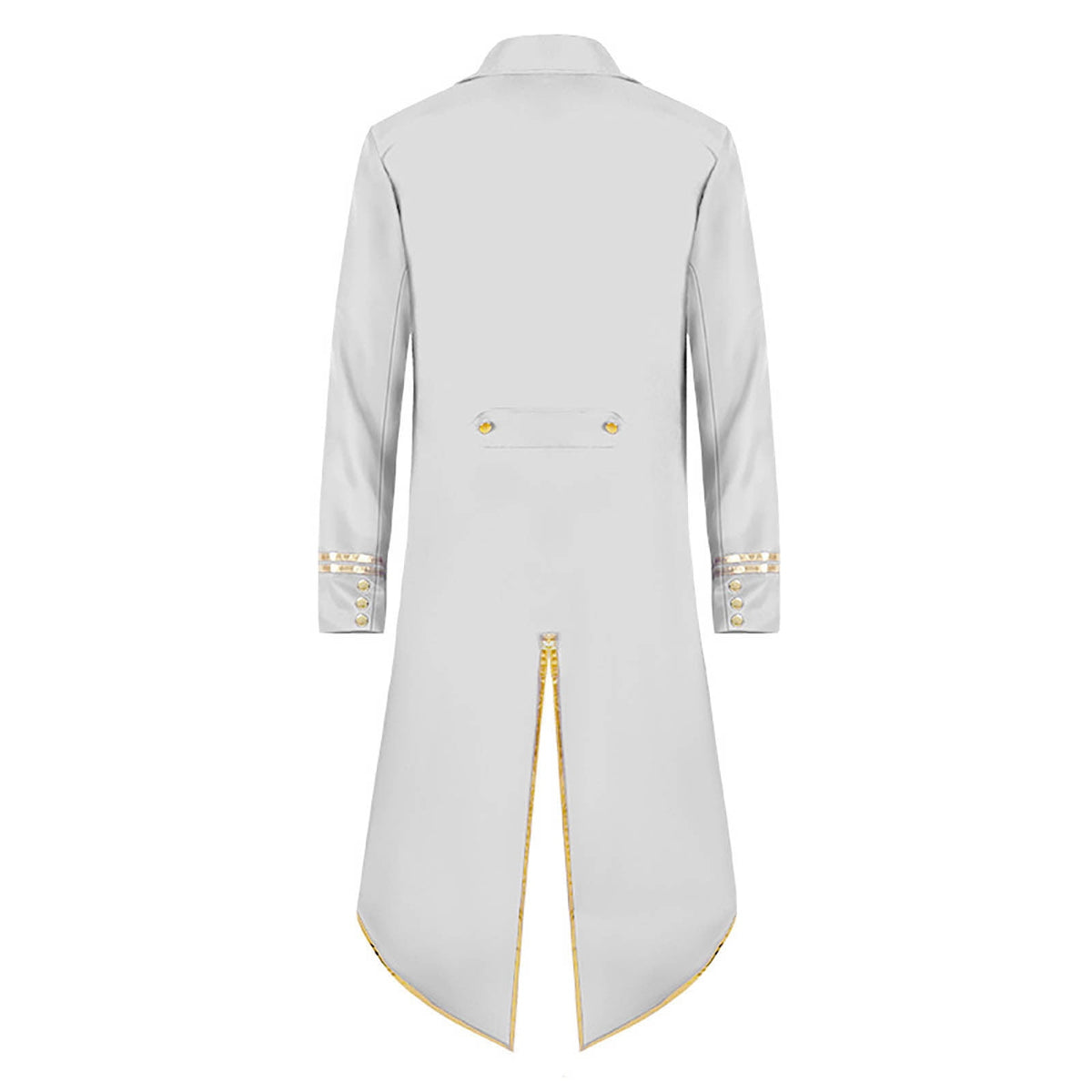 Men's Retro Tuxedo Costume Button Down Wedding Party Dinner Suit Jacket Coat