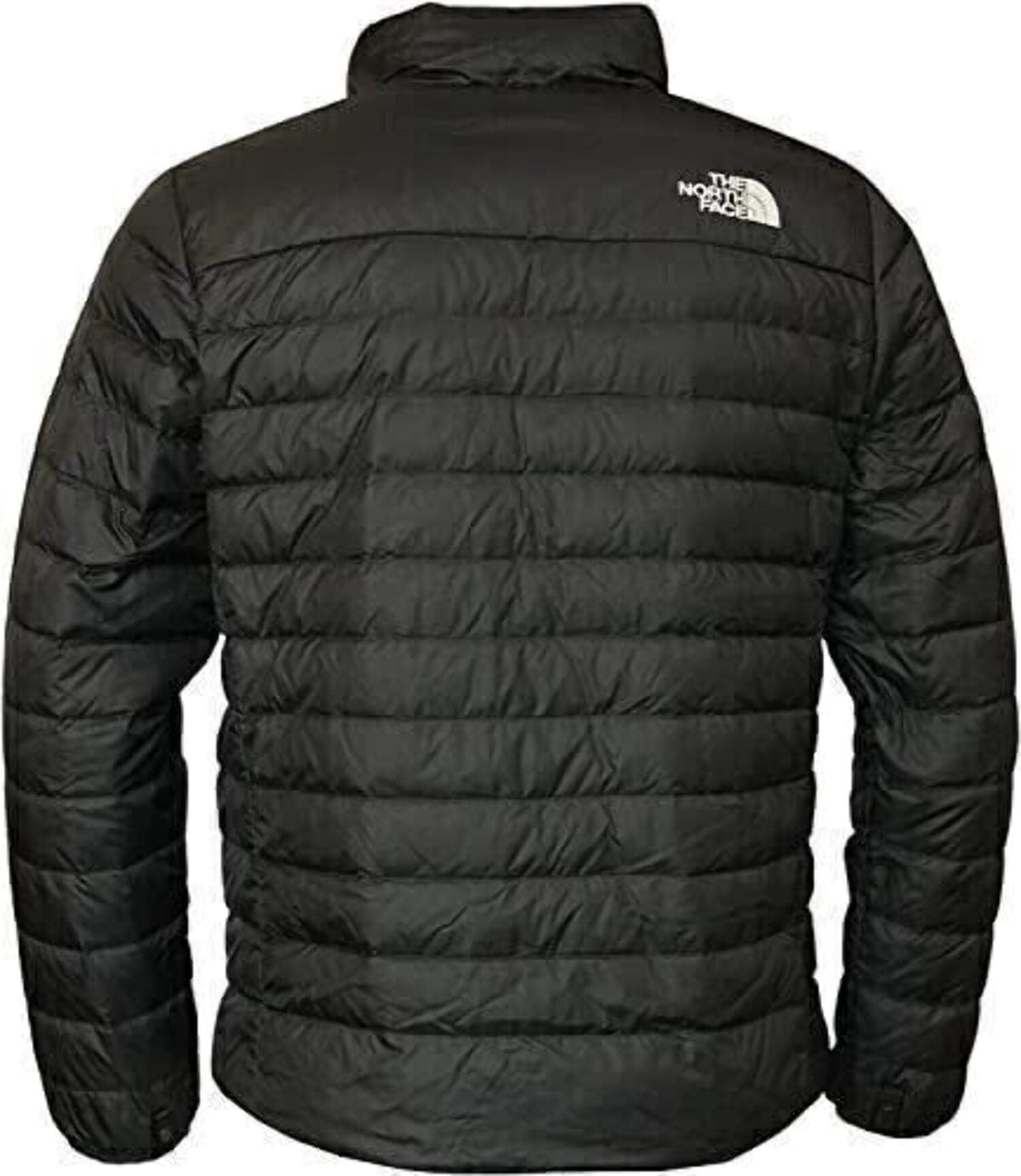 The North Face Flare II NF0A55XGJK3 Men's Black Full Zip Puffer Jacket NCL191 (Regular,M)