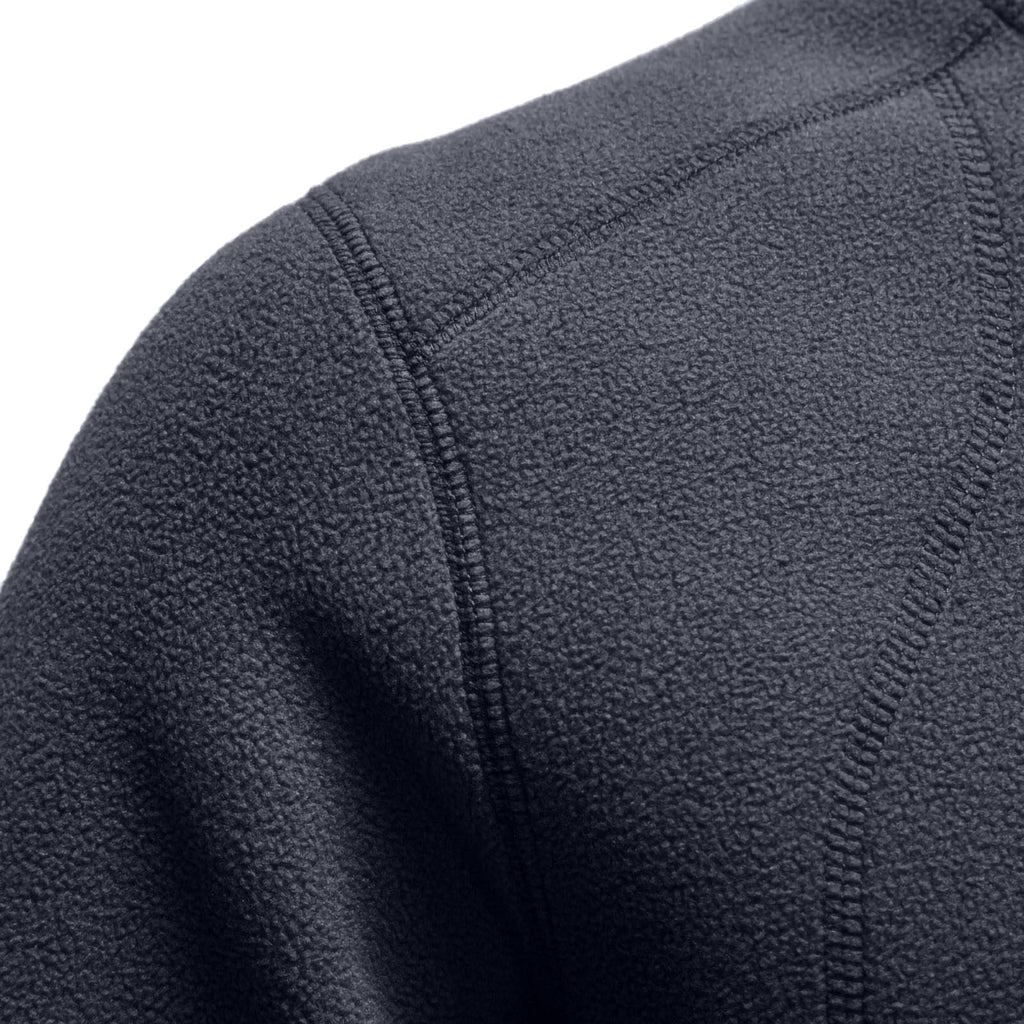 DayScoop Men's Full Zip Fleece Jacket, Stand Collar Outerwear With Multiple Zipper Pockets, Raglan Sleeve Elastic Cuffs, Thick Warm Tops Autumn And Winter