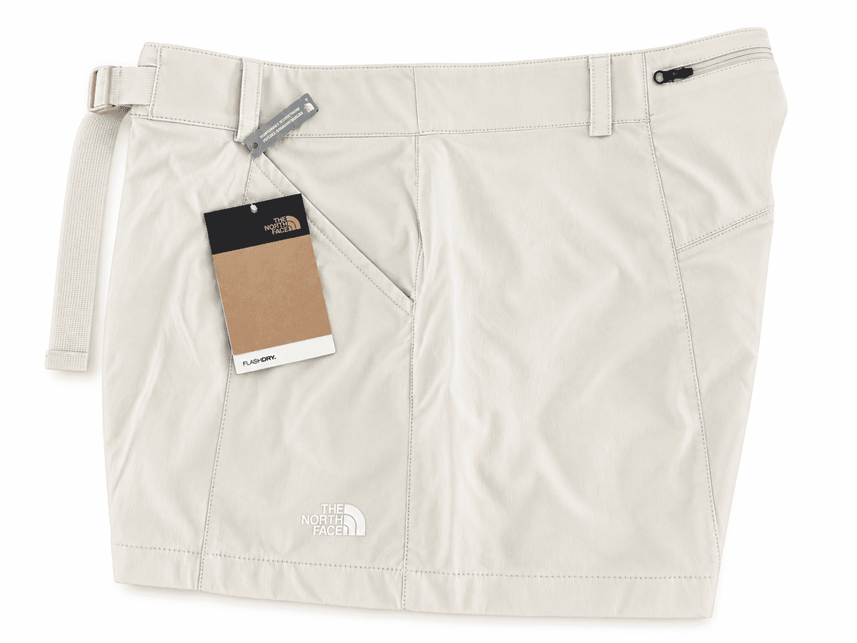 THE NORTH FACE Women's Paramount Trail Hiking Shorts, Vintage White, 16 Regular