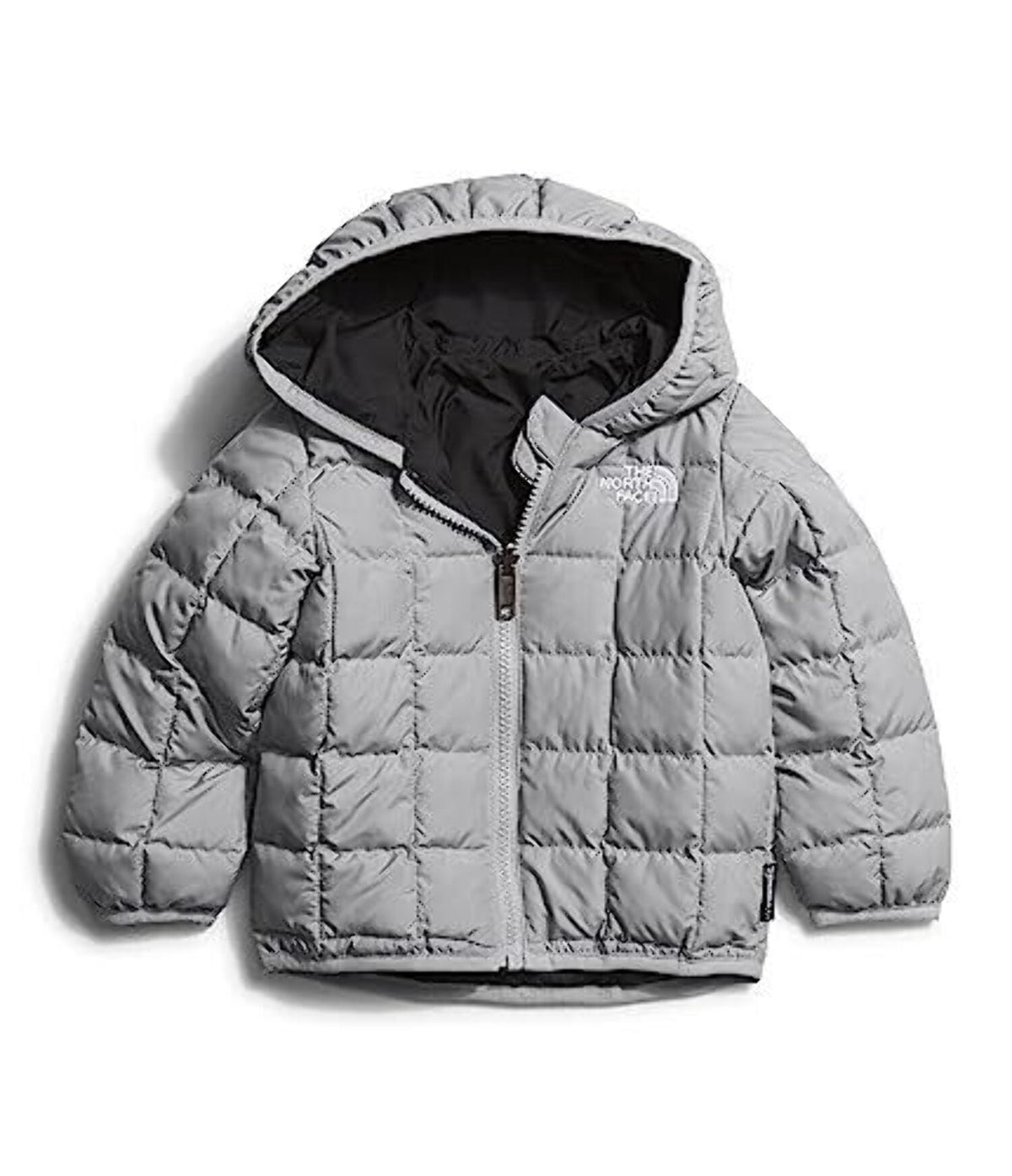 The North Face ThermoBall Reversible Hooded Jacket NF0A84LMA91 Baby Gray SGN829