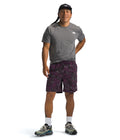 THE NORTH FACE Men's Action Short 2.0, Black Currant Purple Moss Camo Print, XX-Large Short