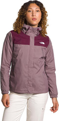 The North Face Antora Triclimate NF0A7UKNLCI Jacket Women's Small, Fawn Grey/Boysenberry