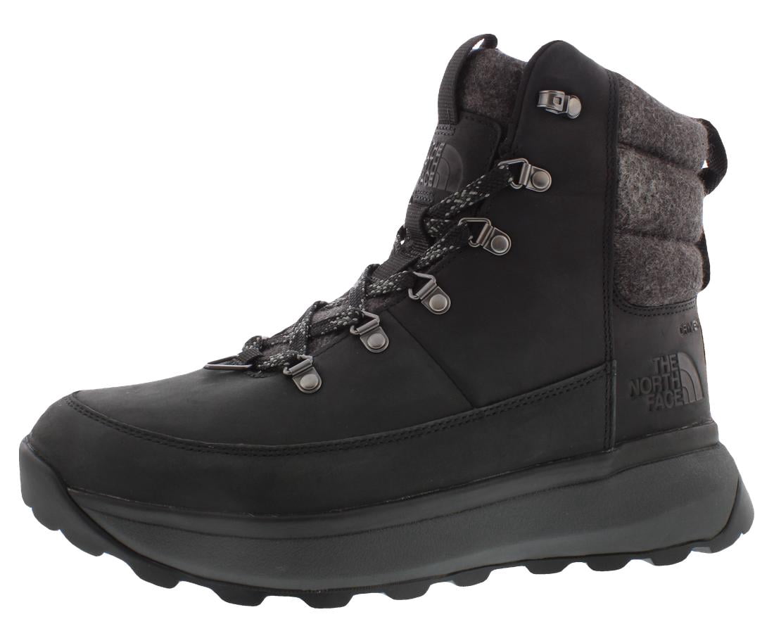 The North Face Bergen Leather Mens Shoes Size 10, Color: Black