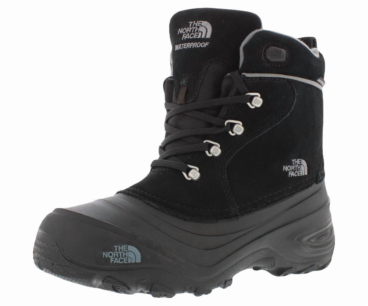 The North Face Chilkat Lace II Boot GS Boys Shoes Size 5, Color: Tnf Black/Zinc Grey