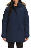 The North Face Expedition McMurdo 700 Fill Power Down Parka with Faux Fur Trim in Summit Navy