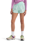 The North Face Girls' Never Stop Woven Short, Crater Aqua, Large