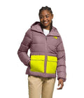 The North Face Gotham NF0A84IW Women's Fawn Gray Green Long Sleeve Jacket SGN121 (Regular,L)