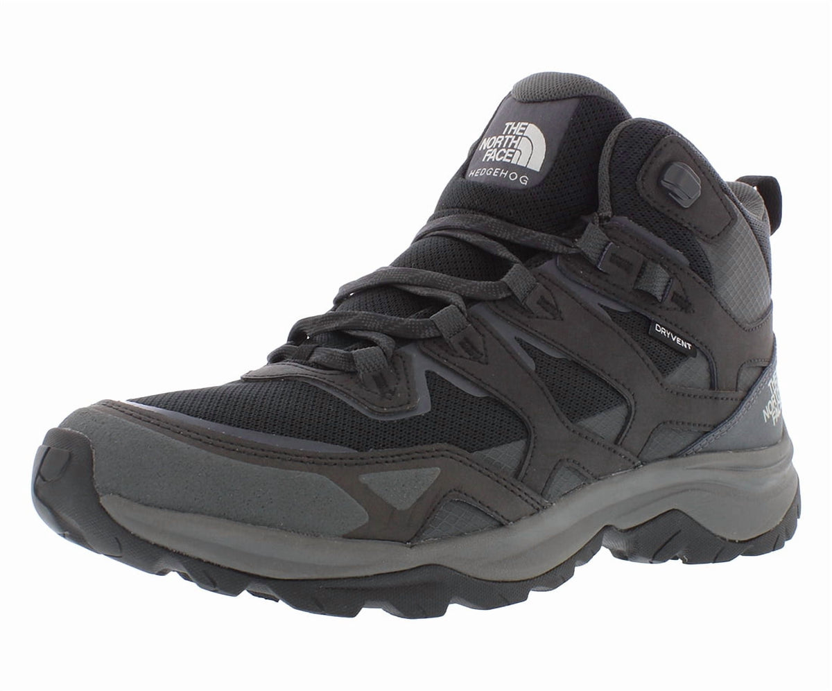 The North Face Hedgehog 3 Mid Waterproof Boot Mens Shoes Size 10, Color: Tnf Black/Asphalt Grey