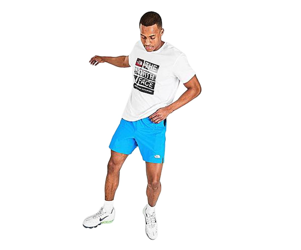 The North Face Inc 24-7 Mens Active Shorts Size XL, Color: Blue