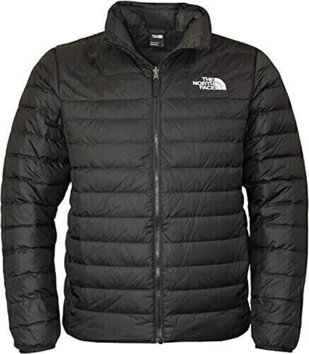 The North Face Flare II NF0A55XGJK3 Men's Black Full Zip Puffer Jacket NCL191 (Regular,M)
