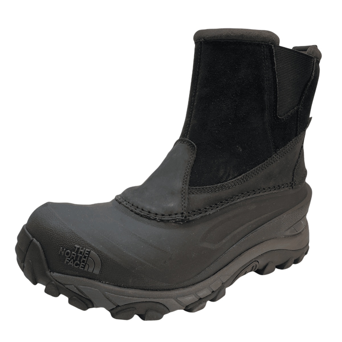 The North Face Mens Chilkat III Pull-On Black Beluga Grey 7
