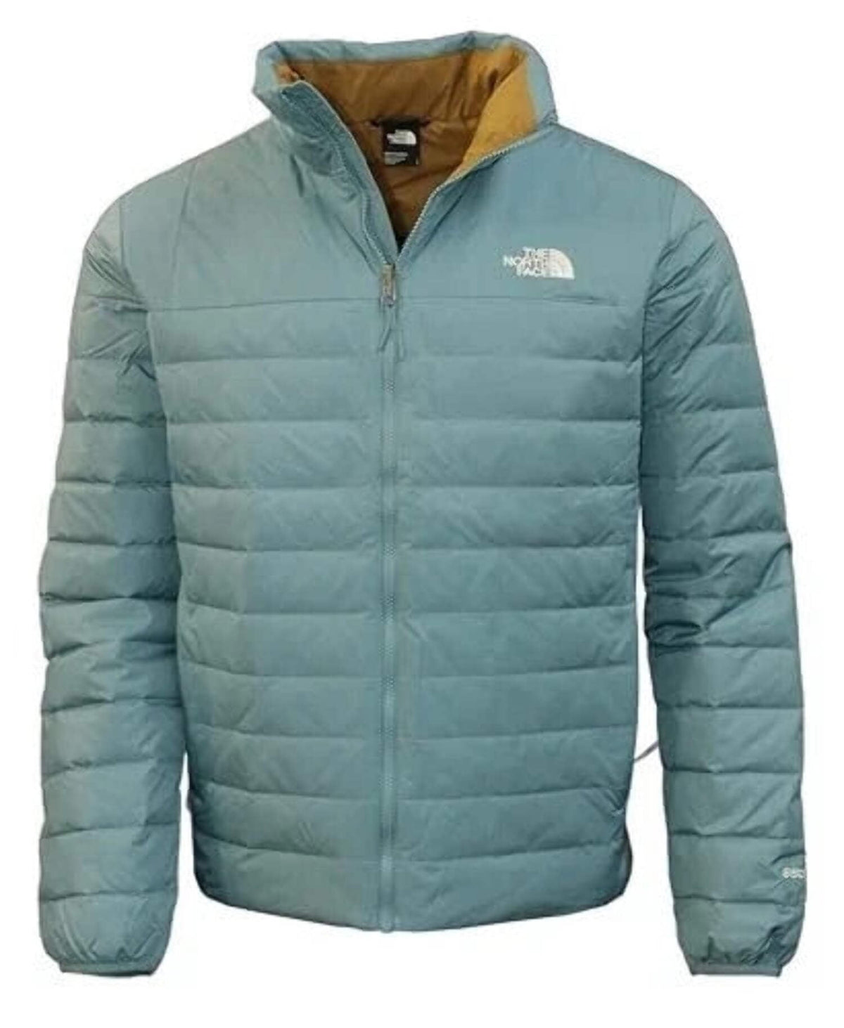 The North Face Minoqua Puffer Jacket Men's XL Blue 550-Down Full Zip APP2897