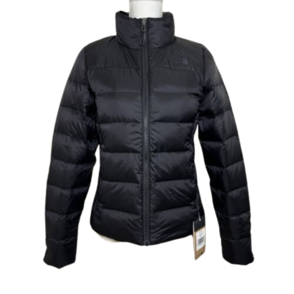 The North Face Minoqua Puffer Jacket Womens XS Black Flare Down Full Zip APP1003
