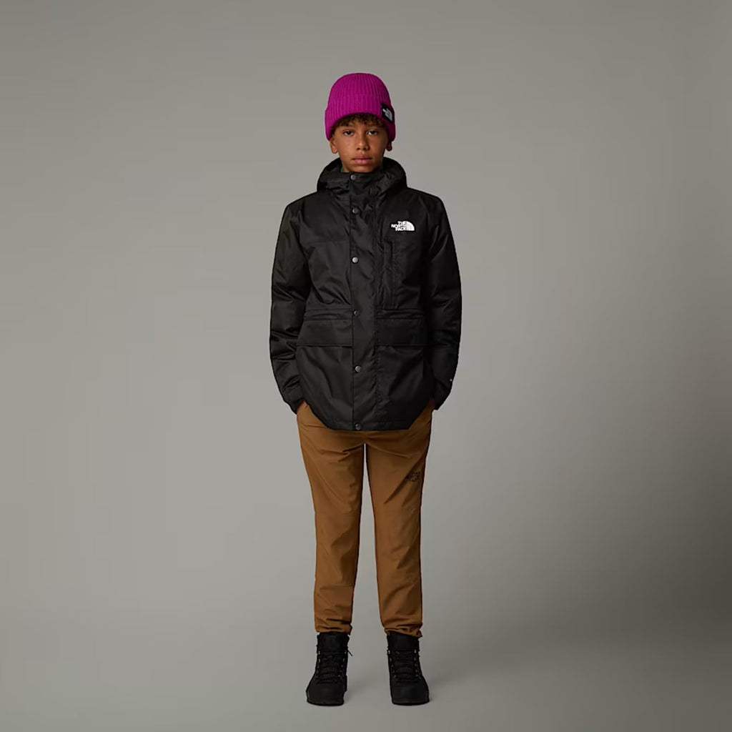 TNFTEEN Boys Down Triclimate 3-in-1 Jacket Waterproof Seam Seal TNF Black L