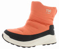 The North Face Nuptse II Bootie Waterproof Womens Shoes Size 6, Color: Coral Sunrise/Tnf Black