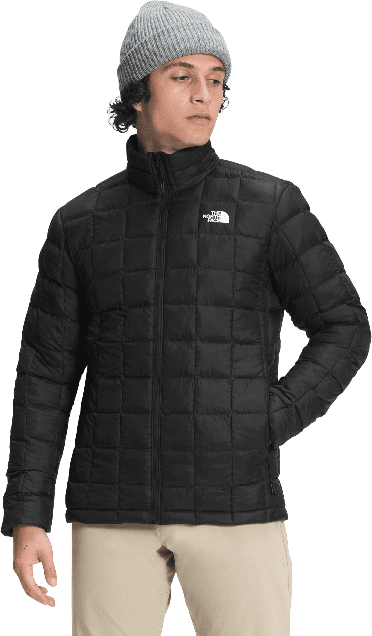 The North Face ThermoBall Eco Quilted Jacket for Men - TNF Black - 3XL