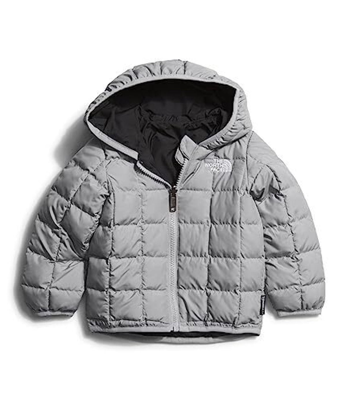 The North Face ThermoBall Reversible Hooded Jacket NF0A84LMA91 Baby Gray SGN829