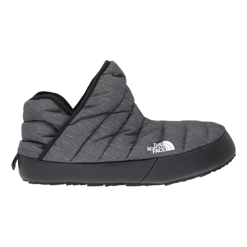 The North Face Thermoball Traction Bootie Phantom Grey Heather Print/TNF Black NF0A3MKH411 Men's Size 8 Medium