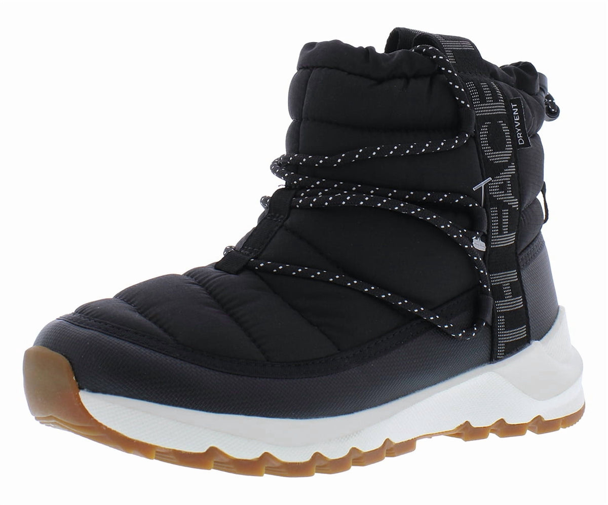 The North Face Thermoball Lace Up Waterproof Boot Womens Shoes Size 10, Color: Black