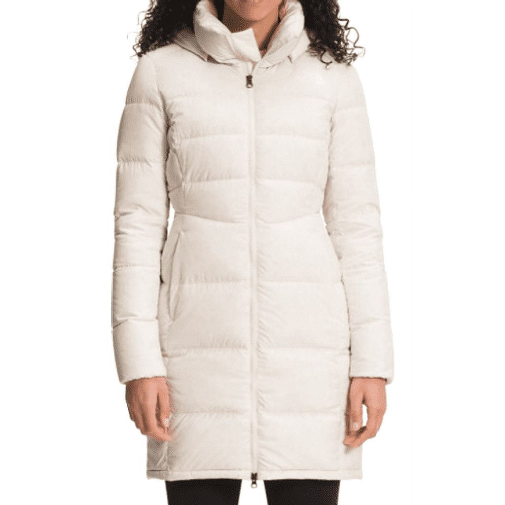 The North Face Metropolis Water Repellent 550 Down Hooded Parka White XL NWT