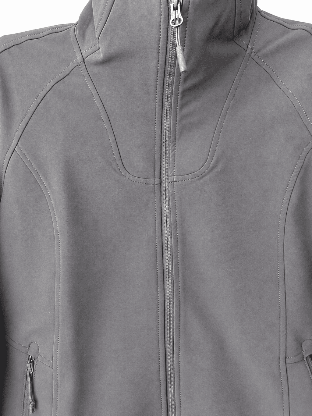 The North Face Ladies Tech Stretch Soft Shell Jacket. NF0A3LGW Asphalt Grey M
