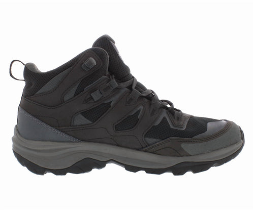 The North Face Hedgehog 3 Mid Waterproof Boot Mens Shoes Size 10, Color: Tnf Black/Asphalt Grey