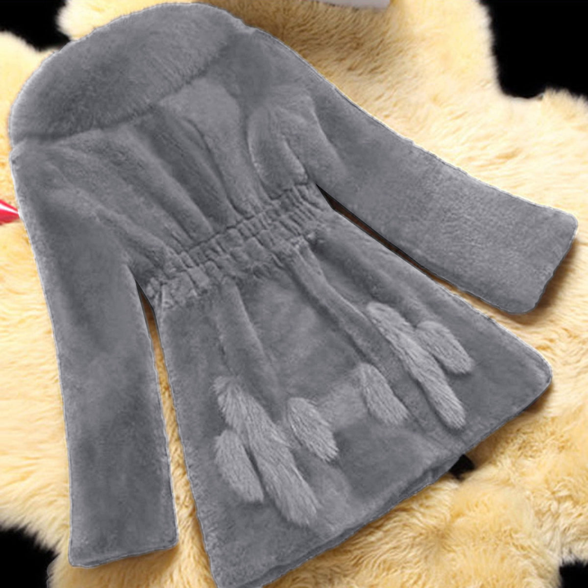 Womens Warm Coat Jacket Winter Solid Turn Down Collar Outerwear