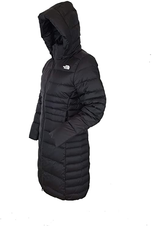 The North Face Women's Metro 2 Parka Down Winter Long Hooded Puffer Jacket (Small)