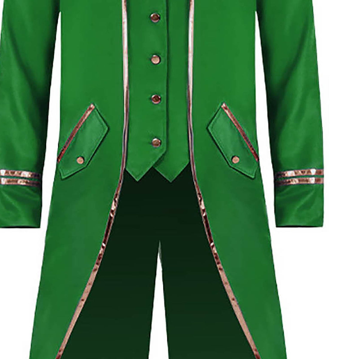 Men's Retro Tuxedo Costume Button Down Wedding Party Dinner Suit Jacket Coat