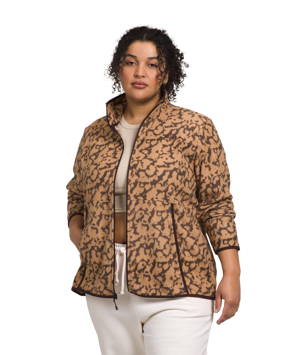 THE NORTH FACE Womens Alpine Polartec 100 Jacket Dye Print S